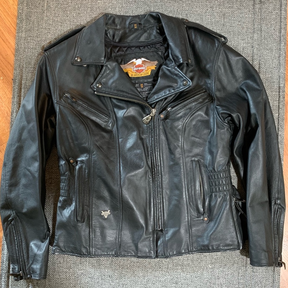 Vintage Harley Davidson Leather Jacket